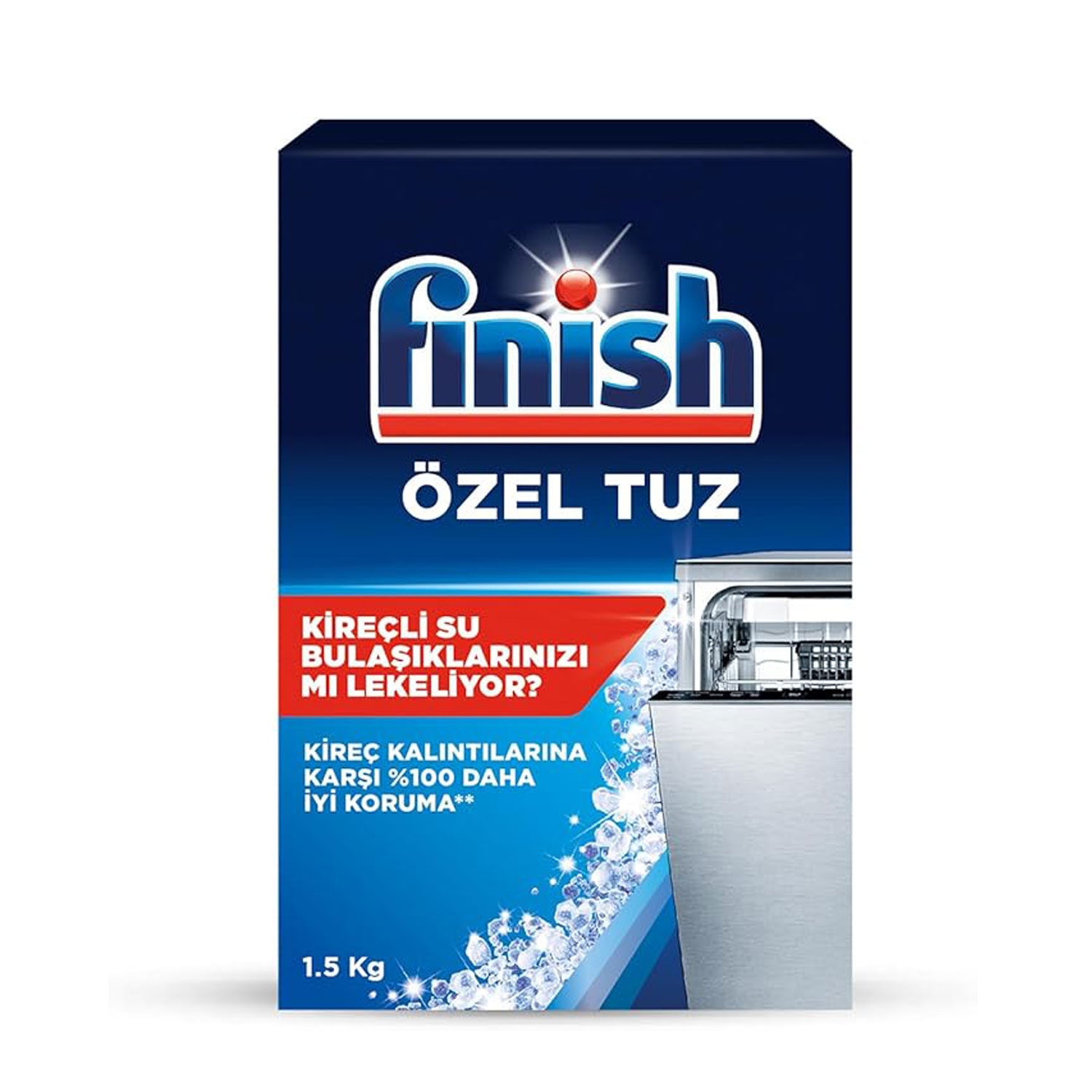 قیمت نمک ماشین ظرفشویی فینیش 1.5 کیلوگرمی اصلی ساخت ترکیه