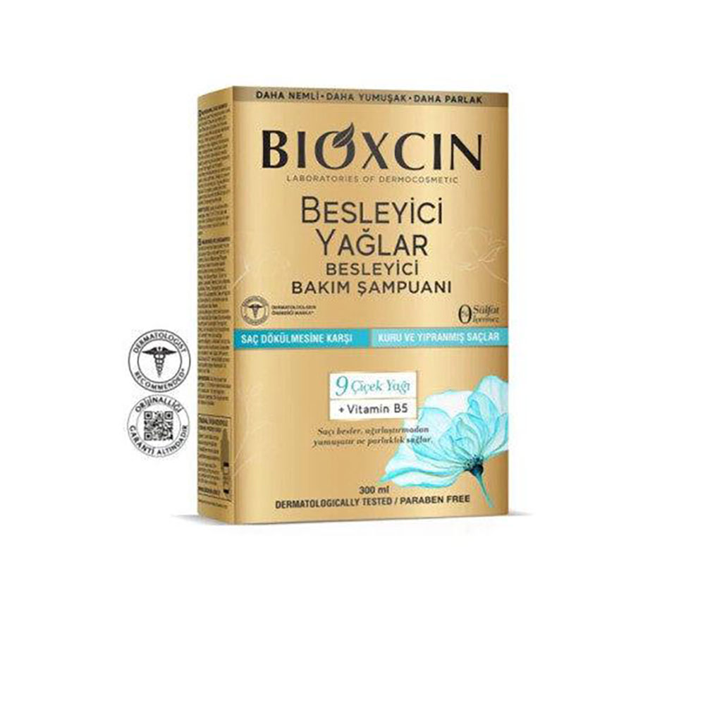 شامپو بدون سولفات بیوکسین Nourishing Oils موهای خشک و آسیب دیده 300 میل 2 شامپو بدون سولفات بیوکسین Nourishing Oils مناسب موهای خشک و آسیب دیده زرد رنگ