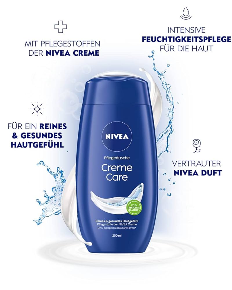 شامپو بدن کرمی نیوآ Creme Care میل 500 2 شامپو بدن کرمی نیوآ Creme Care میل 500