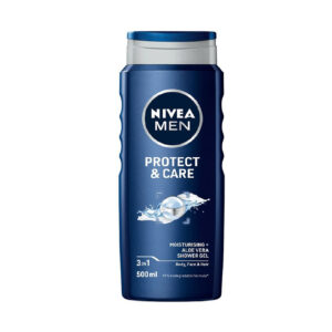 nivea men protect care moisturizing aloe vera 3 in 1 shower gel 500ml 11zon