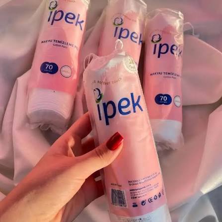 پد آرایش پاک کن ایپک 70 عددی ترکیه ای Ipek 70 7 پد آرایش پاک کن ایپک 70 عددی ترکیه ای Ipek 70